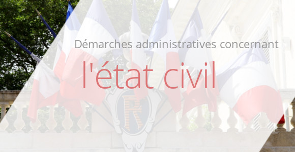 démarches état civil